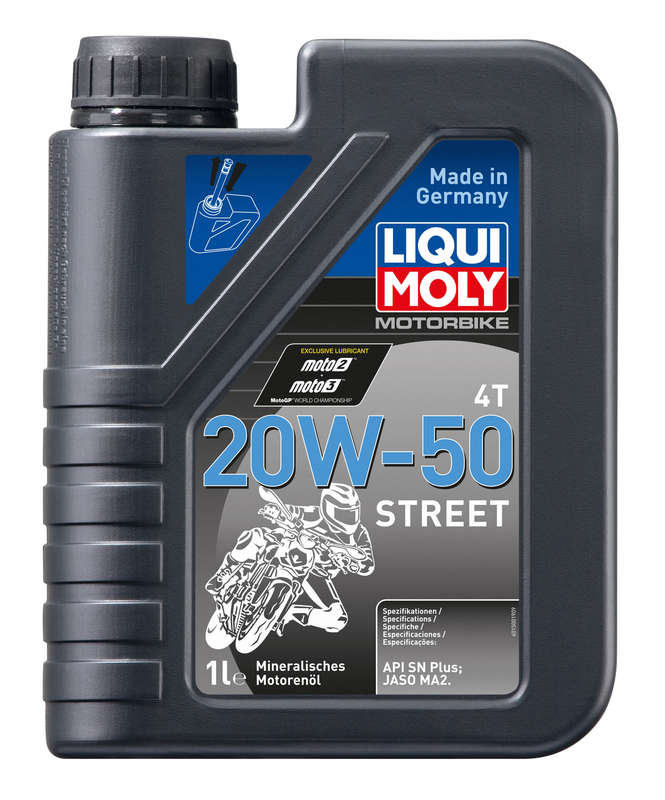 Motorbike 4 Stroke 20W50 Street Liqui Moly