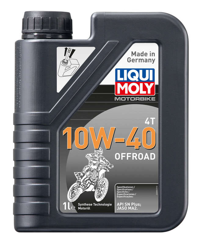 Motorbike 4 Stroke Synthetic 10W40 Off road 1liter