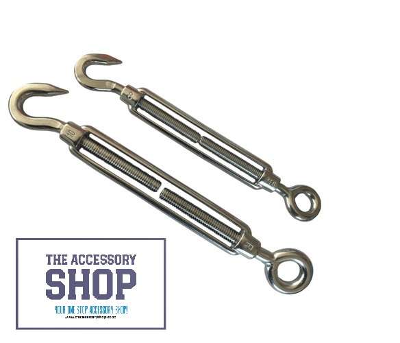 Turnbuckle Frame , Hook and Eye 316 Stainless steel 8,10,12mm