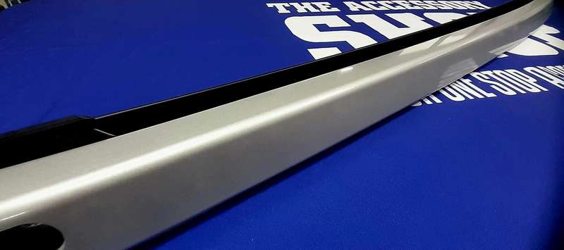 Ford Ranger Next Gen Silver Roof rails (Bolt-on) - Double Cab 2023-