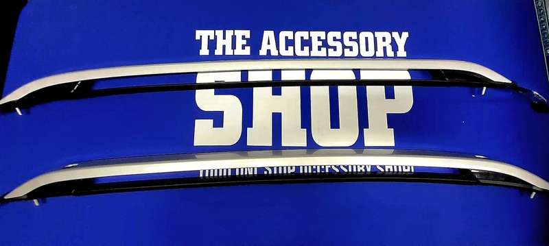 Ford Ranger Next Gen Silver Roof rails (Bolt-on) - Double Cab 2023-