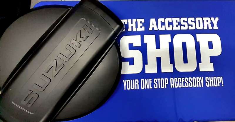 Suzuki Jimny Black Plastic Spare Wheel Cover