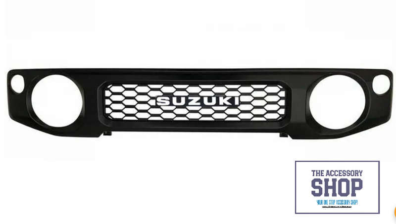 Suzuki Jimny Honey Comb Grill Black with Logo (3 and 5 Door) 2018+