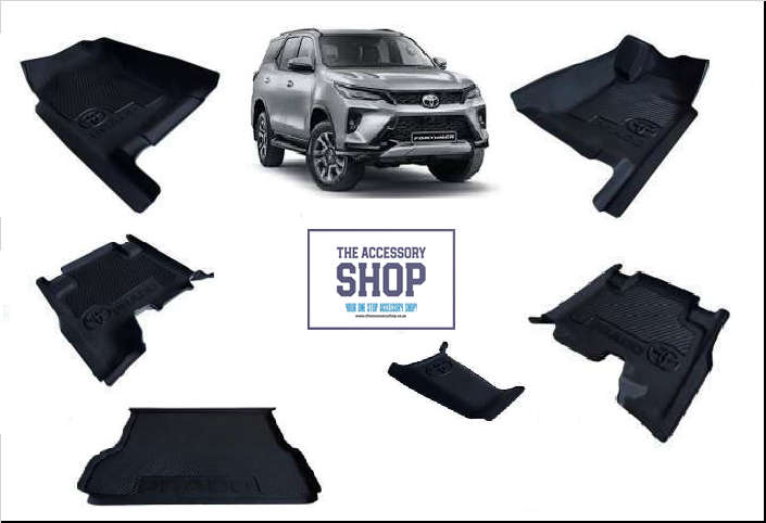 Toyota Fortuner moulded mat set  Heavy Duty 2016-