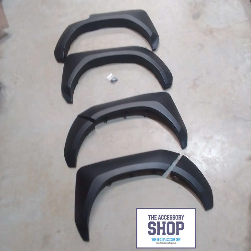 Toyota Hilux GR type fender flares matt black 2021-