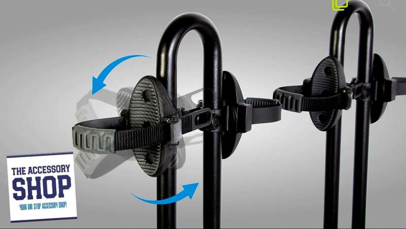 Bike Tow Ball Platform 4 Bike, Buzzrack BuzzRacer 4 Tilt