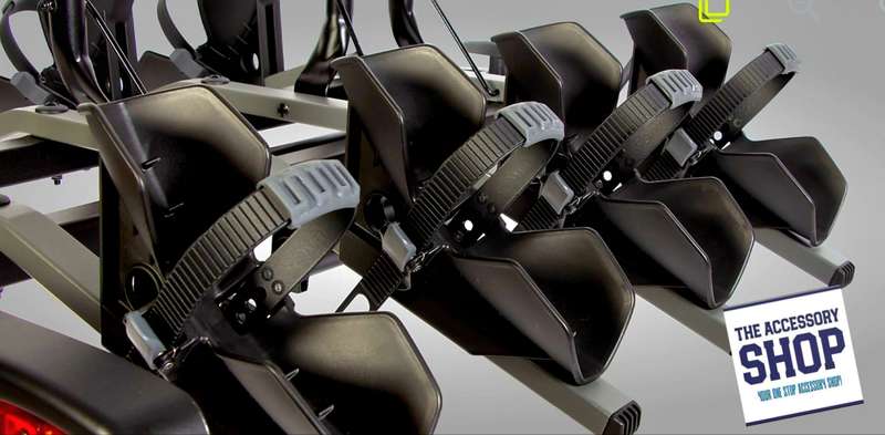 Bike Tow Ball Platform 4 Bike, Buzzrack BuzzRacer 4 Tilt