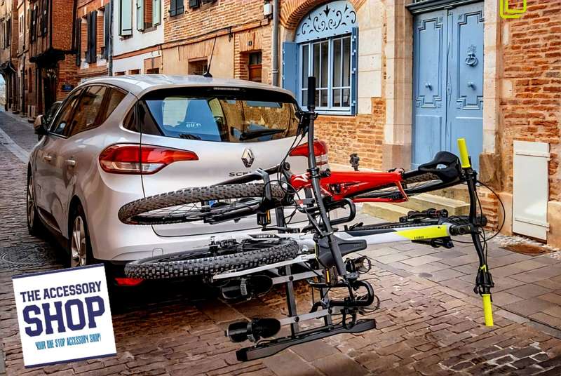 Bike Tow Ball Platform 4 Bike, Buzzrack BuzzRacer 4 Tilt