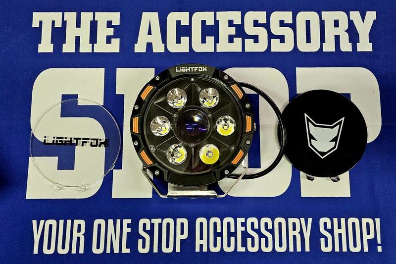 Lightfox 7inch Osram Laser LED Driving Lights 1Lux @ 2,226m