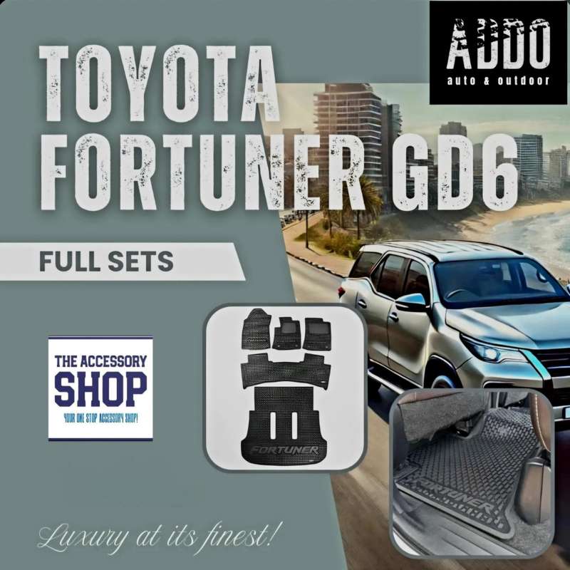 Toyota Fortuner Mat sets  (not for hybrid) 2015- ADDO