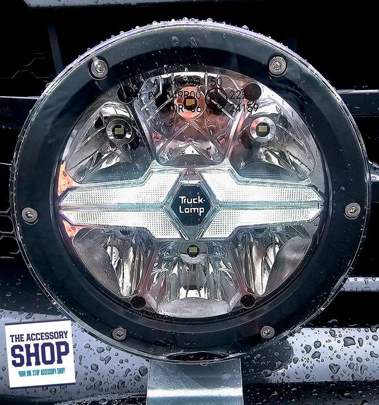 LED Spot Lights with day time running lights 72w . Truck Lamp Blades