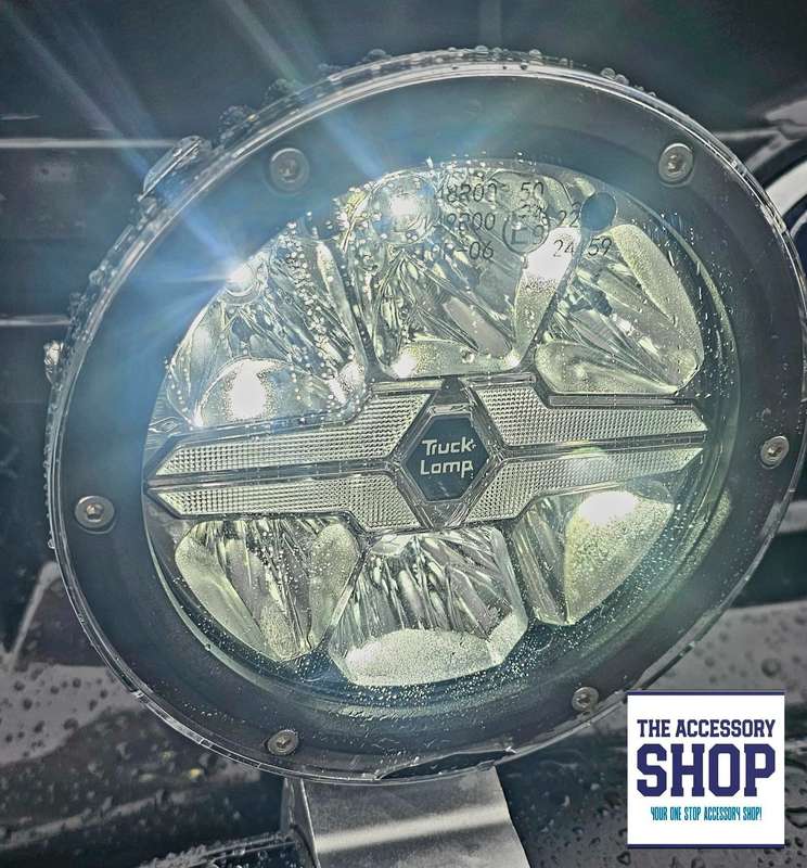 LED Spot Lights with day time running lights 72w . Truck Lamp Blades