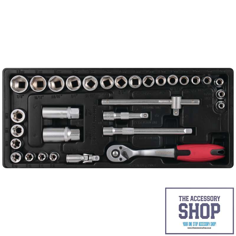 Tool Kit in 6-Drawer, 4-Wheel Trolley 174-Piece
