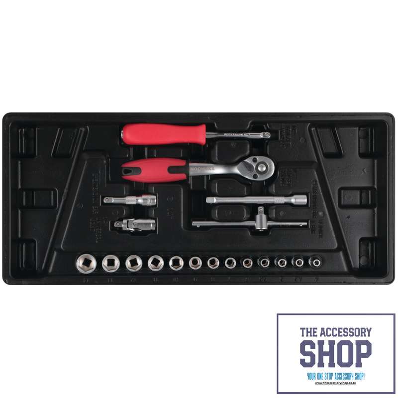 Tool Kit in 6-Drawer, 4-Wheel Trolley 174-Piece