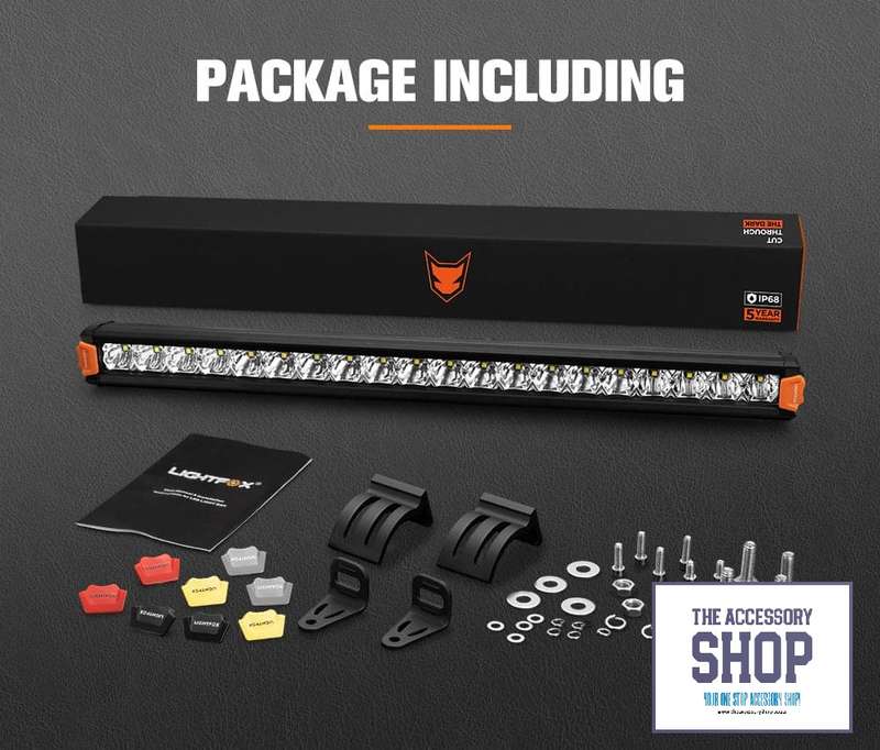 LED Light Bar  1Lux @ 453m 12,580 Lumens Vega Series 20inch Osram (50mm)