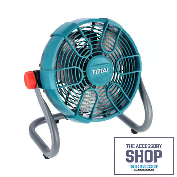 Fan Portable Cordless Total Tool 20v & 220v ( No Battery & Charger) TFALI2002