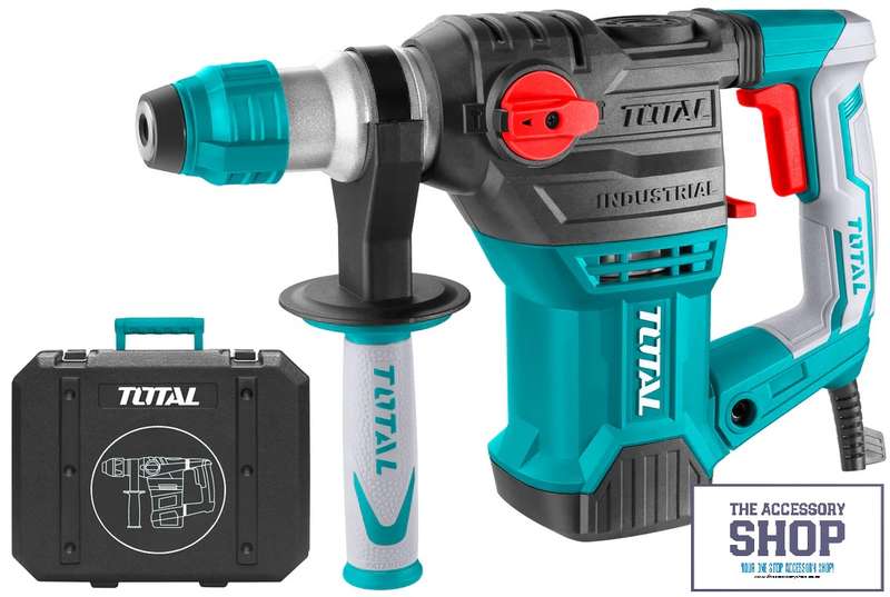 Rotary Hammer Drill (1500w) 220v Total Tools TH1153216