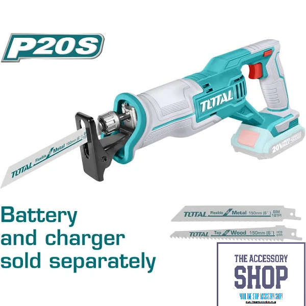 Reciprocating saw Cordless Total Tools (No Battery & Charger) TRSLI1152