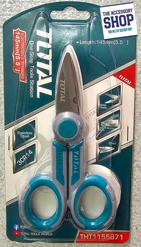 Scissors Electrician Total Tools- 145mm THT1155871