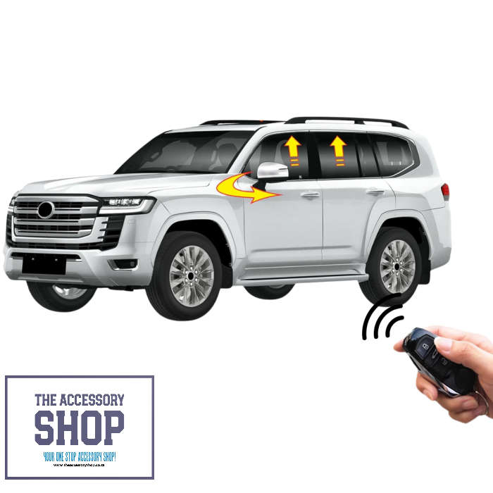 Toyota Landcruiser 300 series Auto Window Closer and Mirror  Folding 2023-