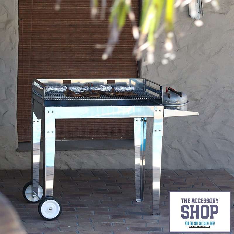Braai Mobile Stainless Steel 1100mm or 905mm LKs