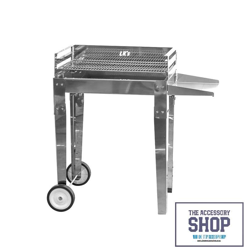 Braai Mobile Stainless Steel 1100mm or 905mm LKs