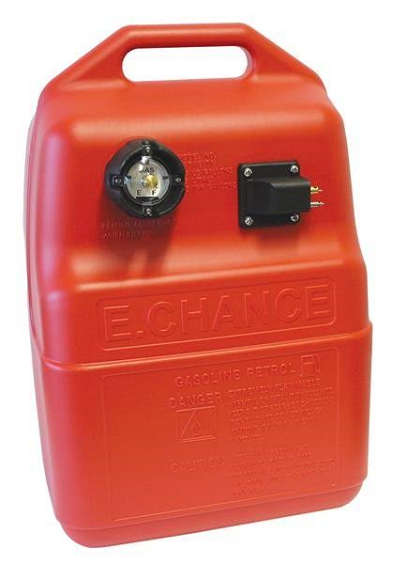 Fuel Tank 25l Plastic with Yamaha connection and Gauge