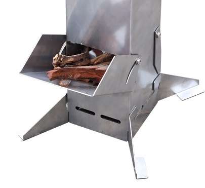 Rocket Stove Stainless Steel LKs