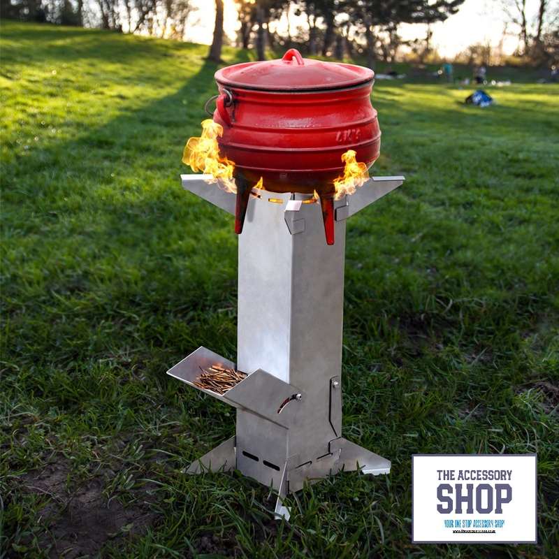 Rocket Stove Stainless Steel LKs