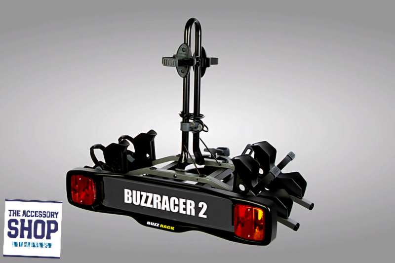 Bike Tow Ball Platform 2 Bike Tilt, Buzzrack BuzzRacer 2