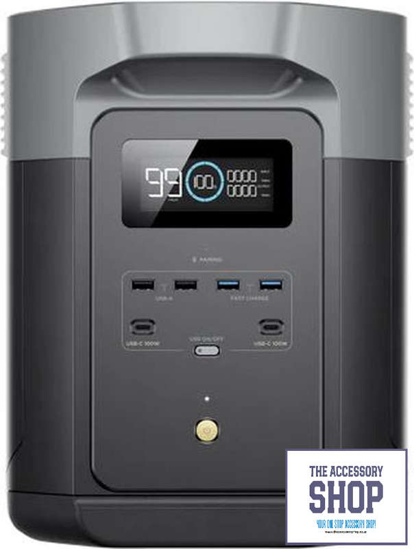 EcoFlow DELTA 2. 1kWh, 1.8kW Portable Power Station