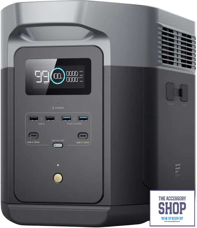 EcoFlow DELTA 2. 1kWh, 1.8kW Portable Power Station