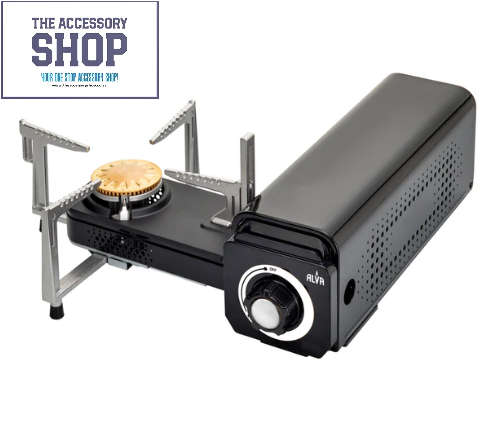 Stove Single Burner Gas Fold Up Canister camping stove - Alva