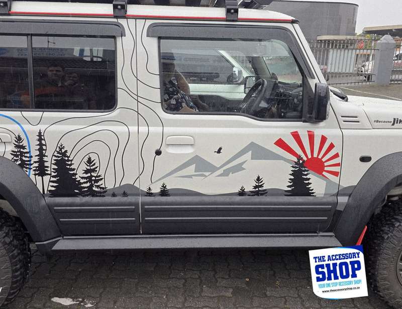Suzuki Jimny 5 door, Door cladding 2021-