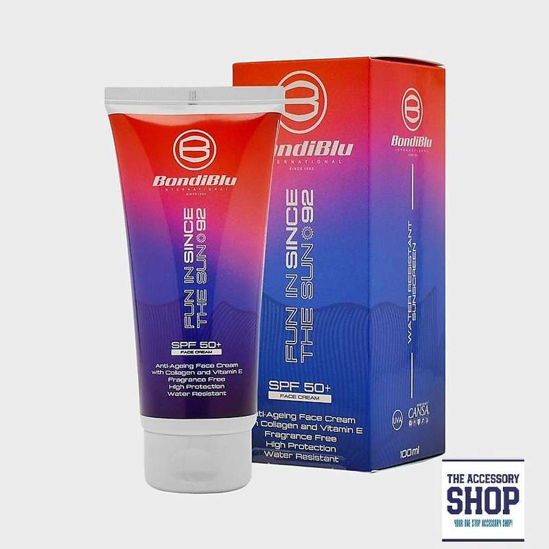 Sunscreen Daily Face Cream- 100ml spf50 Bondiblu