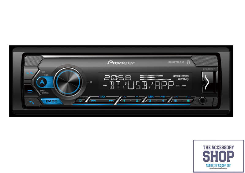 Pioneer Single Din Multi Media Bluetooth MVH-325bt