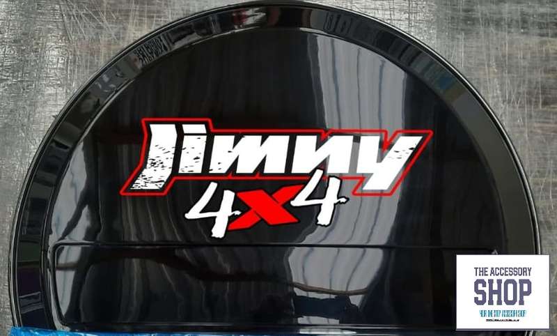 Suzuki Jimny 15inch 195 Tyre Hard Spare Wheel Cover Black 3 and 5 door 2018-