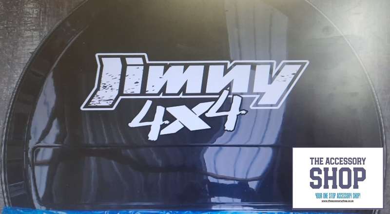 Suzuki Jimny 15inch 195 Tyre Hard Spare Wheel Cover Black 3 and 5 door 2018-
