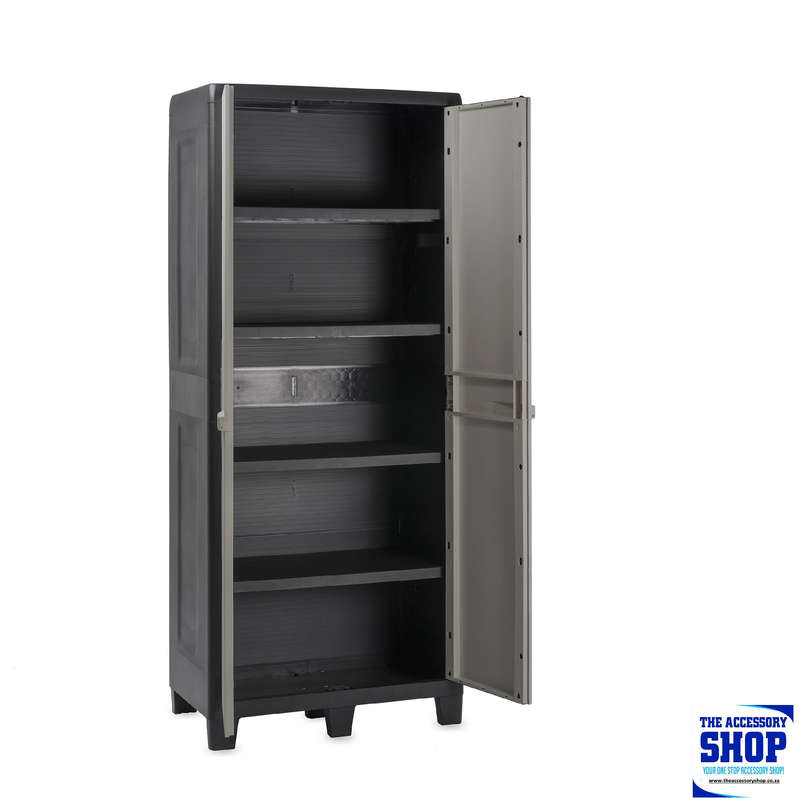 Cabinet with shelves 1.8m high - Toolmax