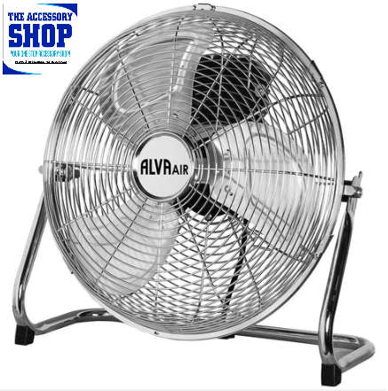 Fan Floor 50CM High Velocity Chrome - Alva