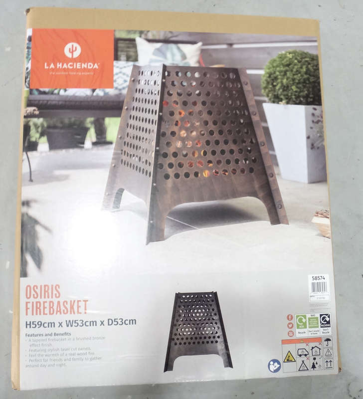 Fire Basket Osiris 53cm- La Hacienda