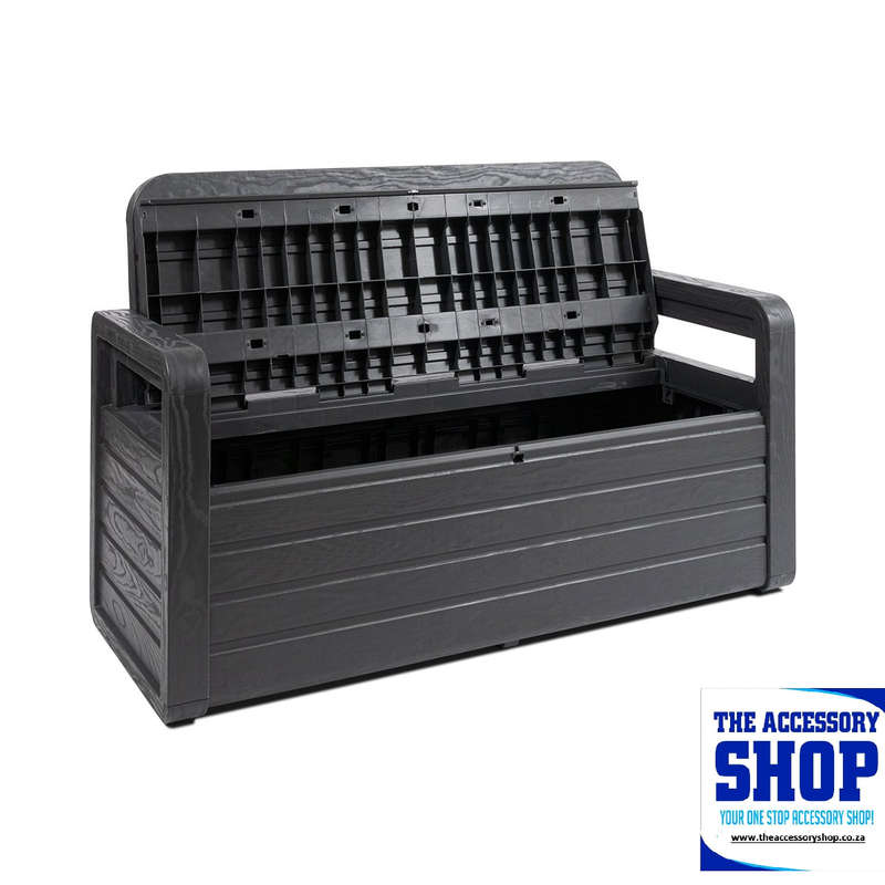Garden bench With 263l Storage - Toolmax