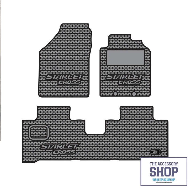 Toyota Starlet and Starlet Cross ADDO mat sets 2023