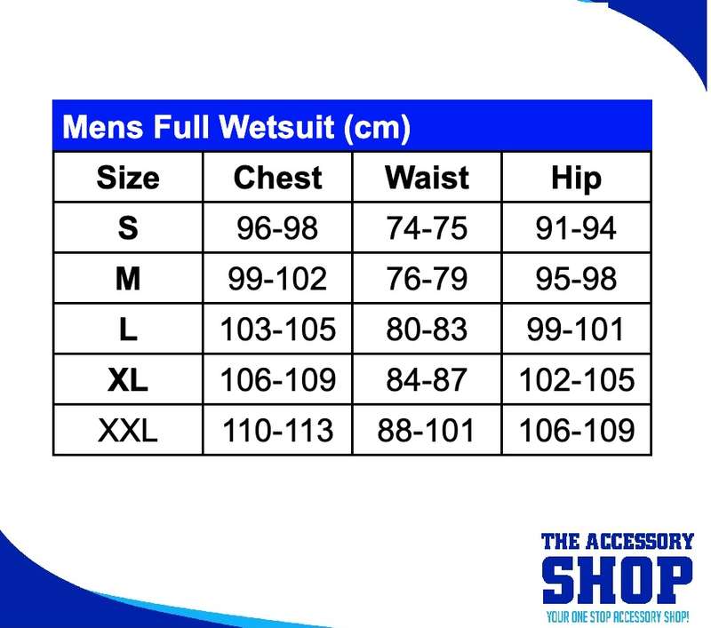 Wetsuits Mens Full 3mm -Aqualine