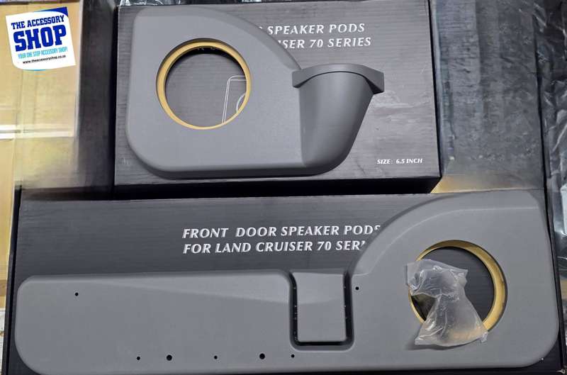 Toyota Land Cruiser 70 Series 6inch  Front &amp; Rear door speaker pods