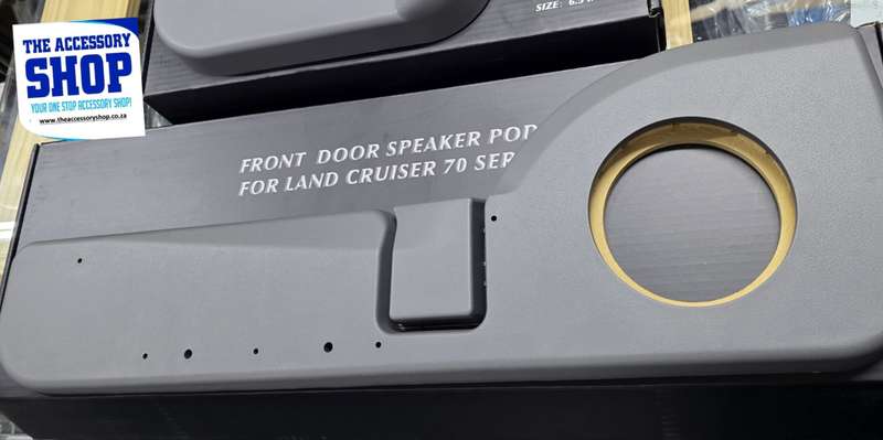 Toyota Land Cruiser 70 Series 6inch  Front &amp; Rear door speaker pods