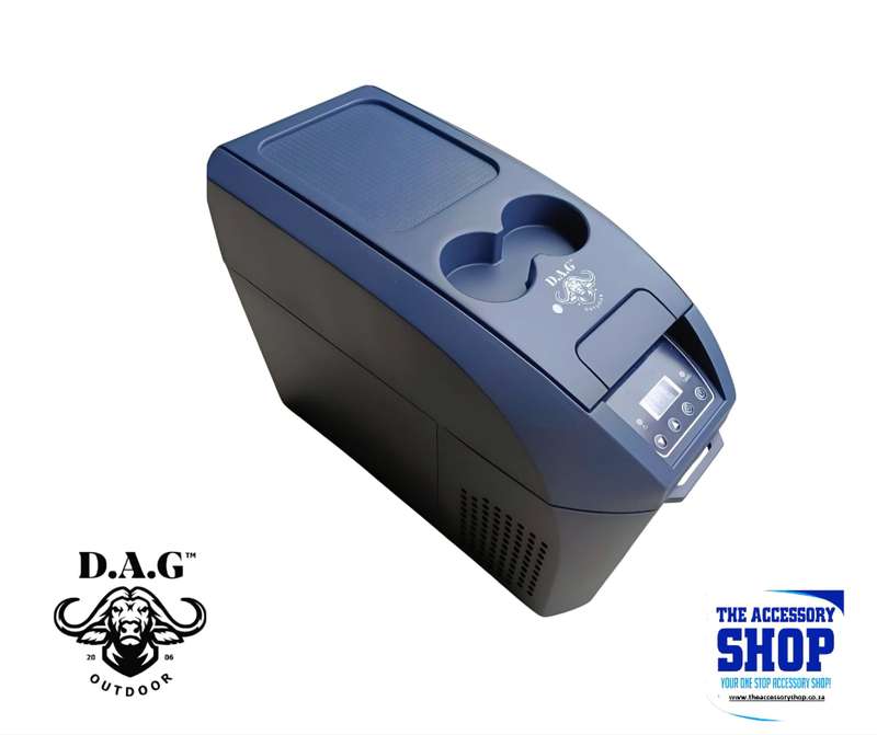 Center Console 10l Fridge With Cup Holder DAG Grey or Blue