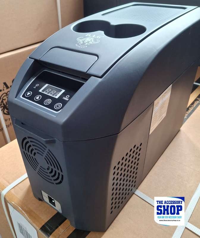 Center Console 10l Fridge With Cup Holder DAG Grey or Blue