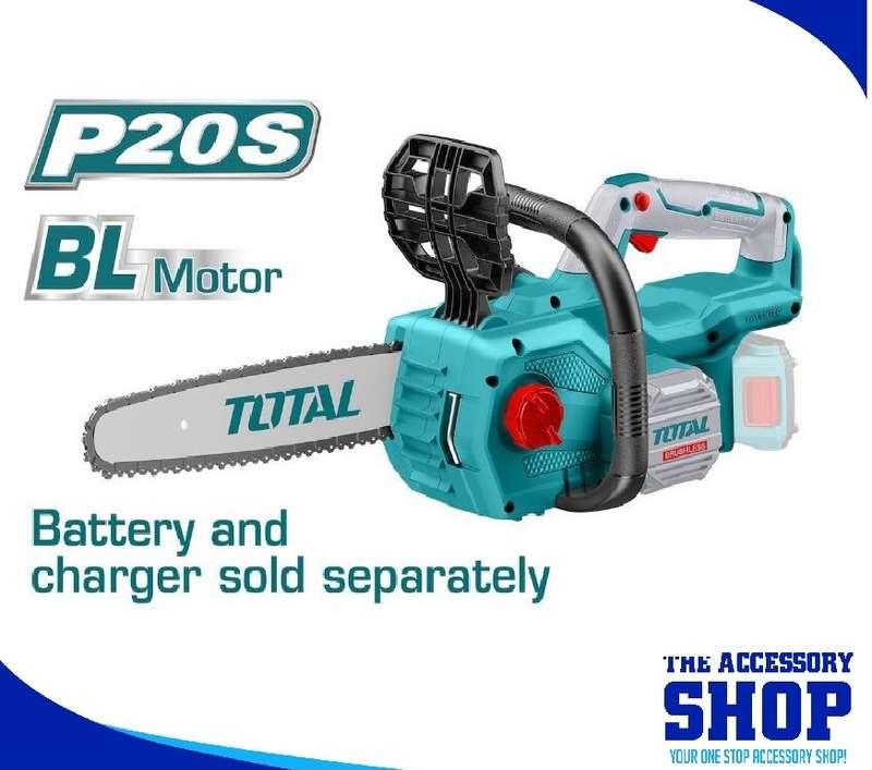 Chainsaw 20V 4.2Kg with Blade 30cm 12inch (No Battery and Charger) Total Tools TGSLI20128
