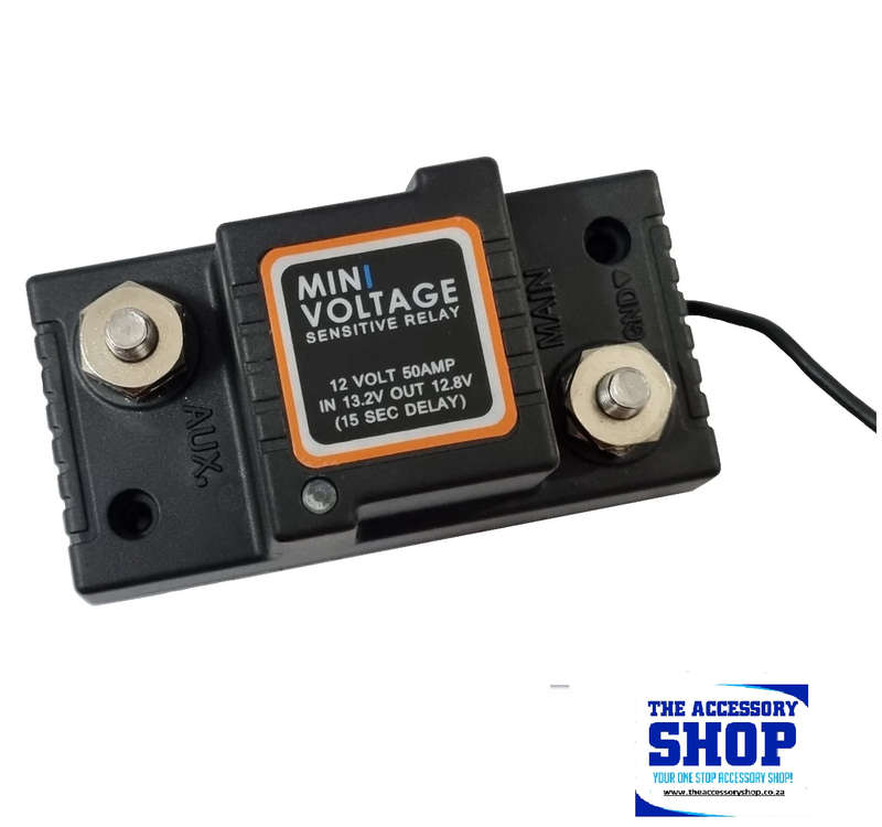 Smart Battery Isolator 12V 50A Voltage sensitive relay VSR